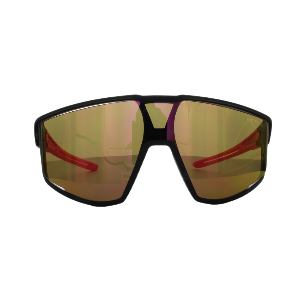 Frontansicht der Sonnenbrille Julbo FURY Junior 8-12 Schwarz Rosa