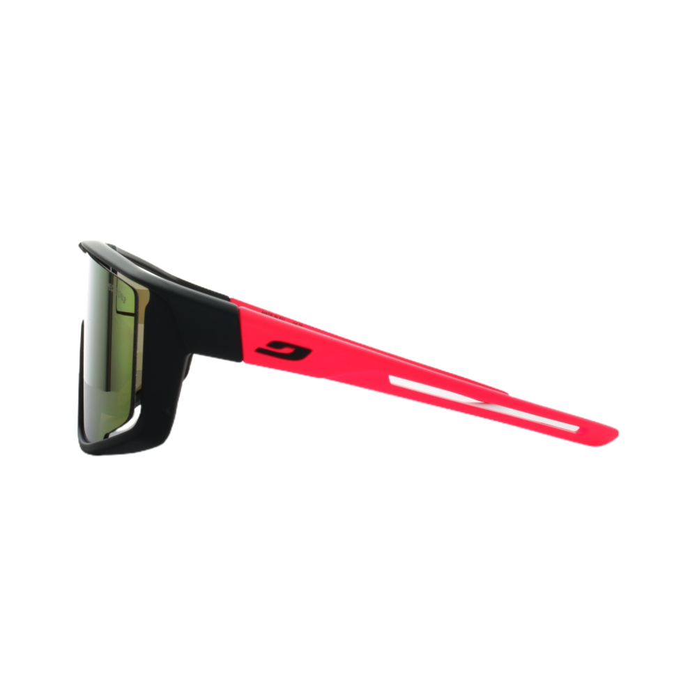 Seitenansicht der Sonnenbrille Julbo FURY Junior 8-12 Schwarz Rosa