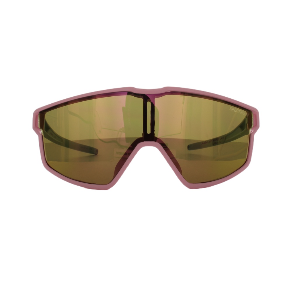 Frontansicht der Sonnenbrille Julbo FURY MINI Pastellrosa Pastellblau